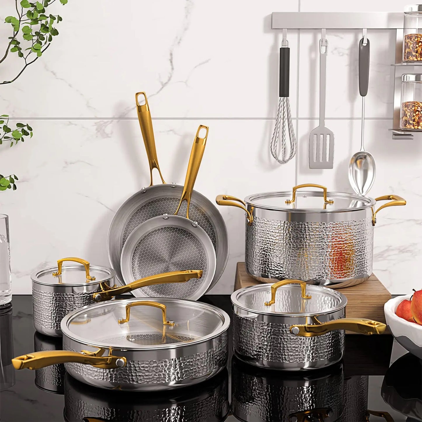 Dine With Day 10 Piece Cookware Set