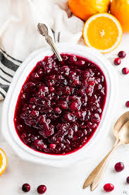 Citrus Cranberry Compote